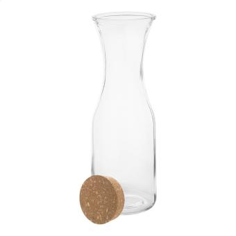 Vinea Karaffe aus recyceltem Glas Transparent