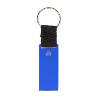 OpenCart bottle opener trolley keyring Aztec blue