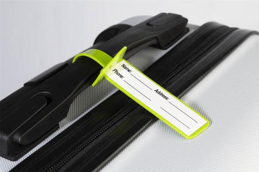 Pudong luggage tag Green