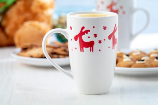 Lempaa porcelain Christmas mug White