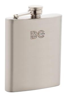 Amundsen hip flask Silver