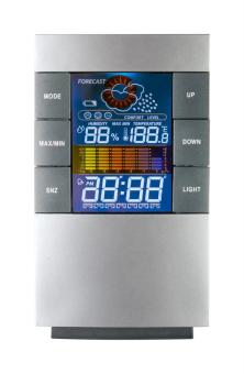 California weather station Silver/black