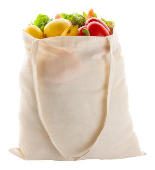 Longish 105 cotton shopping bag Nature