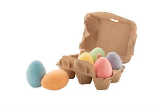 Pascha chalk eggs Nature