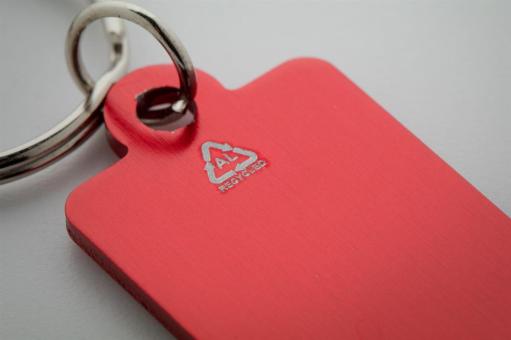 RaluCart Schlüsselanhänger mit Einkaufswagenlöser Rot