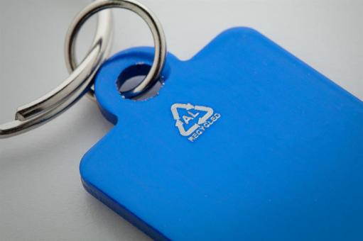 RaluCart Schlüsselanhänger mit Einkaufswagenlöser Blau