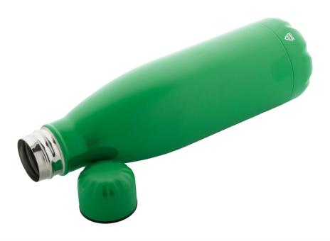 Refill Flasche aus recyceltem Edelstahl Grün