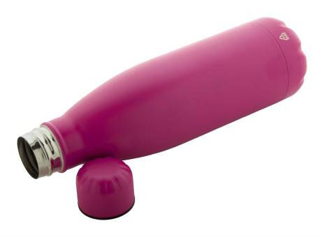 Refill recycled stainless steel bottle Pink