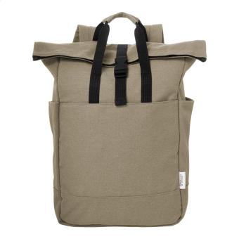 Rebyss Roll Recycelten Canvas Rucksack Beige