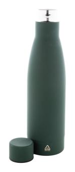 Rubbar Flasche aus recyceltem Edelstahl Grün