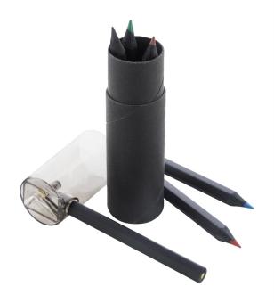 Nellery 6 pencil set Black