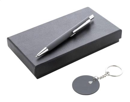 Miroset Geschenkset Kugelschreiber und Schlüsselanhänger 