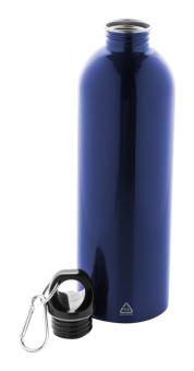 Ressuto XL recycled stainless steel bottle Aztec blue