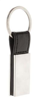Pukke keyring Silver/black
