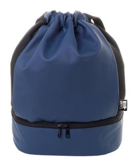 Duodraw RPET drawstring bag Aztec blue