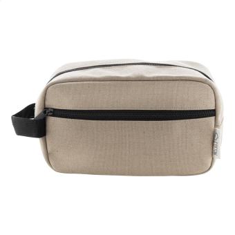 Rebyss Beauty recycled canvas cosmetic bag Fawn