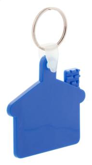Cottage keyring Aztec blue