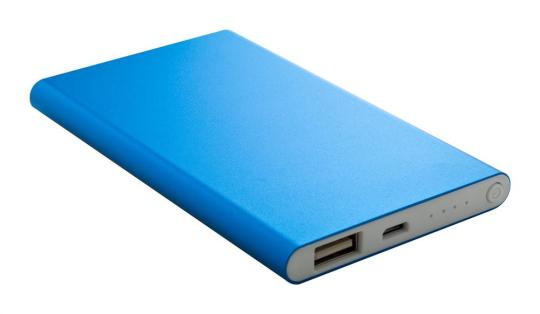 FlatFour USB power bank Aztec blue