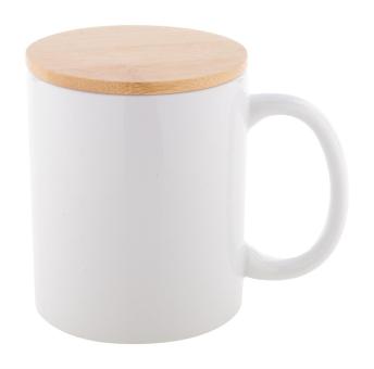 BooColour Sublimationsbecher Weiß