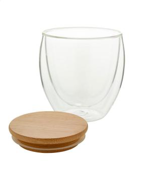 Bondina S glass thermo cup Nature
