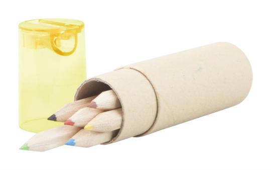 Gallery 6 pencil set Nature yellow