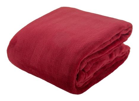 Espoo flannel blanket Red