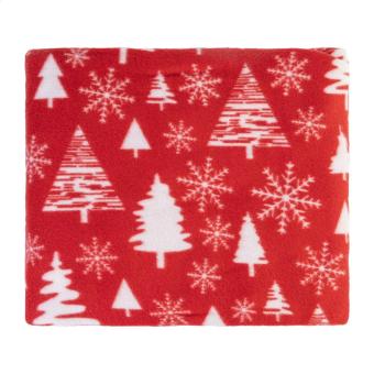 Kokkola RPET Christmas blanket Red