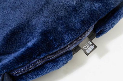 Napwrap 2in1 Reisedecke und -kissen Dunkelblau