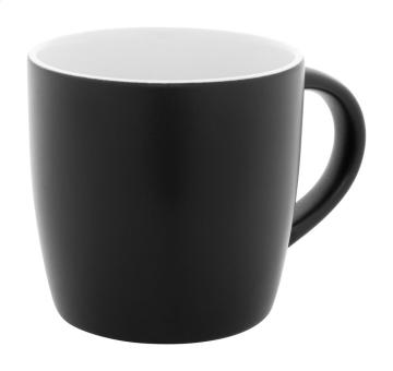 Sculptus Tasse Weiß/schwarz