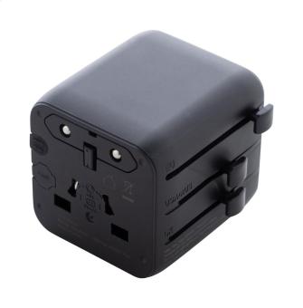 Jetsetter Pico RPC-Reiseadapter Schwarz