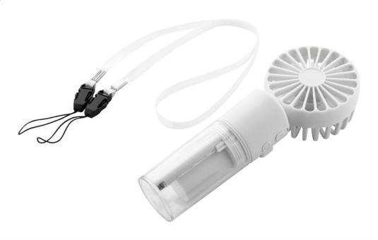 Misty Akku-Wassersprühventilator Weiß