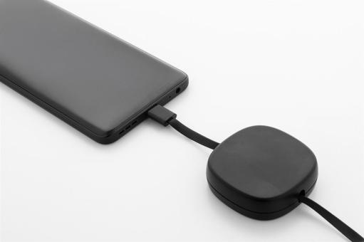 Cabsle 60W USB-C-Ladekabel RABS Schwarz