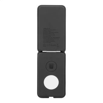 LuxCharge Stand Handyhalter mit kabellosem Ladegerät, RPU Schwarz