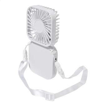 Aerofold RABS Wiederaufladbarer Handventilator Weiß