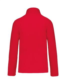 KA9102 Fleecejacke mit durchgehendem Reißverschluss, rot Rot | L