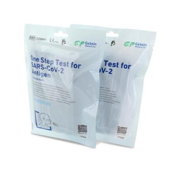 One Step Test for SARSCoV-2 Antigen Laientest (Colloidal Gold) 
