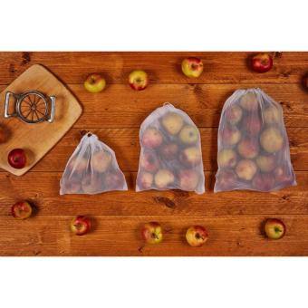 Fruit and vegetable bag "ECOCARE", medium White