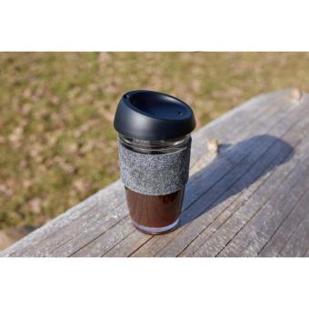 Glaskaffeebecher "Cristallo", large Transparent