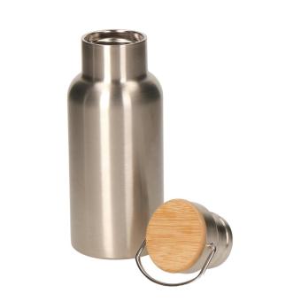 Vakuum Flasche "Cascada" 0,35 l Silber