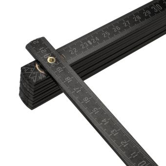 Ruler "Craft" 2 m, colour Black