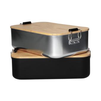Lunch box "Bamboo", large Black