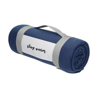 Fleece blanket "Basic", 150x120 cm Black