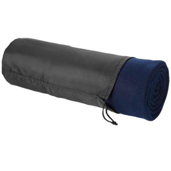 Fleecedecke "Supreme", 150x120 cm Navy