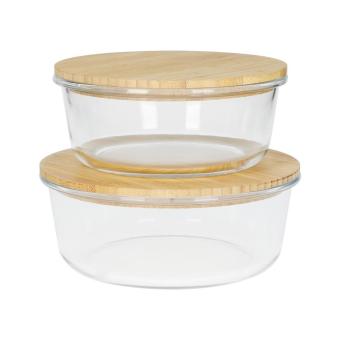 Glass box "Balance", round 17x7 cm Transparent