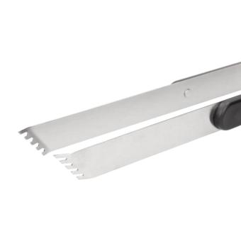 Grillzange "Opener" mit Kapselheber, 35 cm Grau