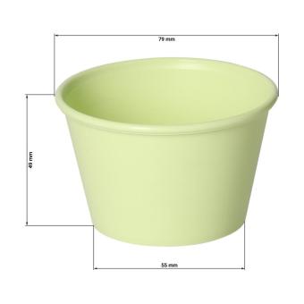 Becher "ToGo", 0,1 l Braun