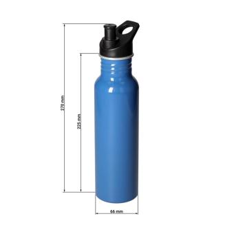 Aluminium bottle "Miami" Aztec blue