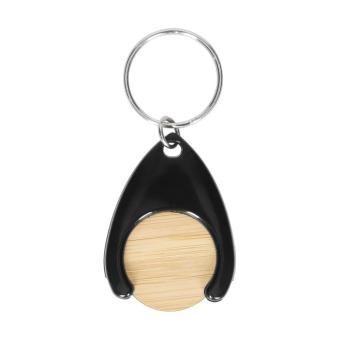 Chip-Schlüsselanhänger "Basic" Schwarz