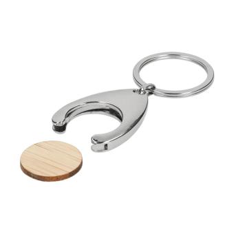 Chip-Schlüsselanhänger "Prime" Silber