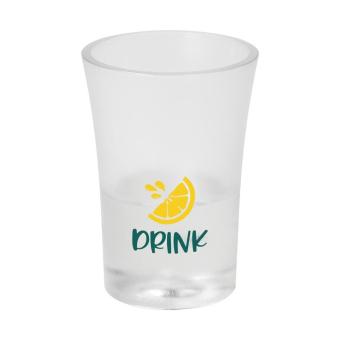 Schnapsglas "Frosted", 2 cl Transparent